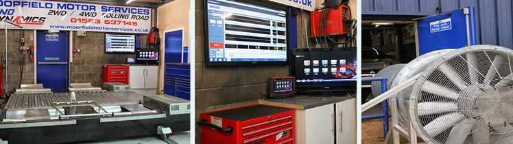 Dyno Dynamics 4WD Rolling Road in Ayrshire, Moorfield Motor Services